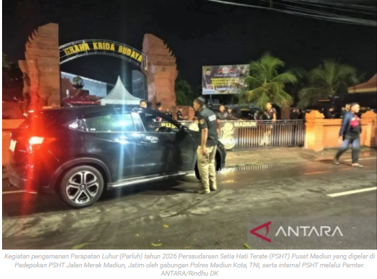 Polres Madiun Kota apresiasi sinergi pengamanan Parluh 2026 PSHT Pusat