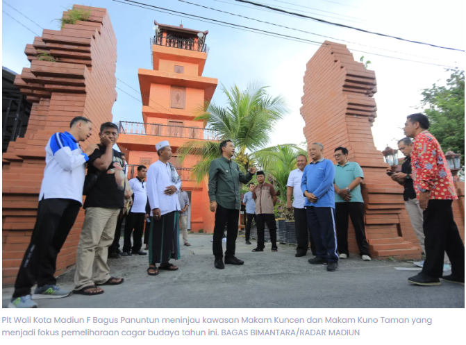 Pemkot Madiun Perkuat Pemeliharaan Cagar Budaya, Fokus Makam Kuncen dan Makam Kuno Taman