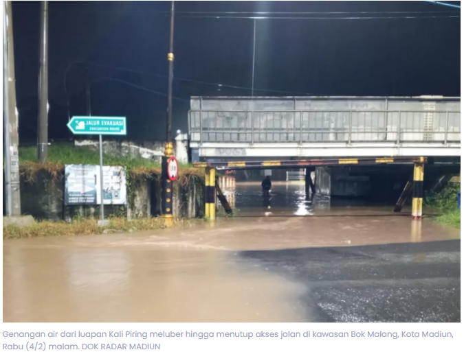 Antisipasi Banjir di Madiun, BPBD Dirikan Posko dan Siapkan Pompa di Titik Rawan