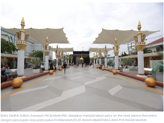 Pemkot Madiun Siapkan Titik Aktivitas Ramadan, PSC Jadi Sahur on the Road
