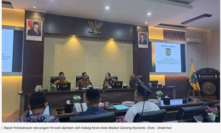 Pastikan Kondusif Pemkot Madiun Siapkan Perwali Ramadhan Terbaru