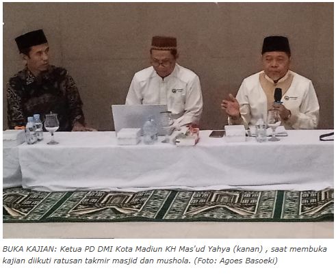 KH Mas’ud Yahya: Takmir Lakukan Manajemen Peduli