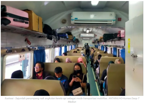 KAI Daop 7 Madiun catat 35.569 tiket kereta Lebaran 2026 terjual