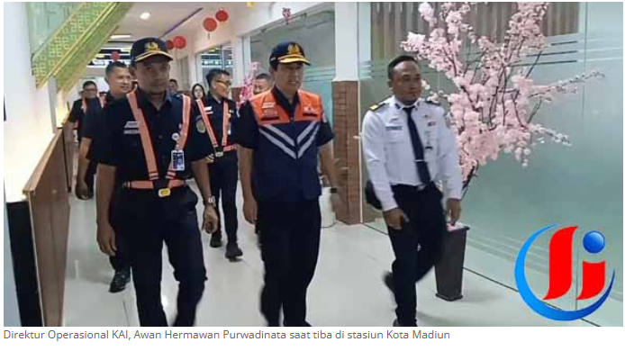 Direksi KAI Inspeksi Lintas di Wilayah Daop 7 Madiun, Pastikan Kesiapan Angkutan Lebaran 2026