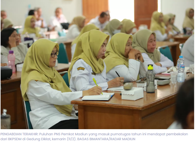 94 PNS Pemkot Madiun Pensiun 2026, Rekrutmen CPNS Masih Nihil