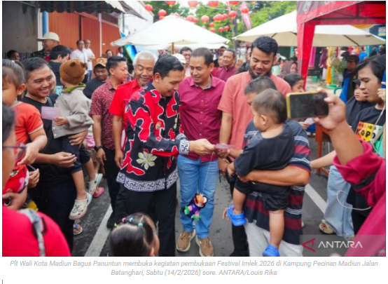 Pemkot Madiun gerakkan ekonomi melalui Festival Imlek 2026