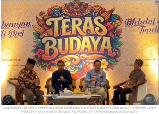 Disbudparpora Kota Madiun ajak pegiat budaya ikut dalam pembangunan