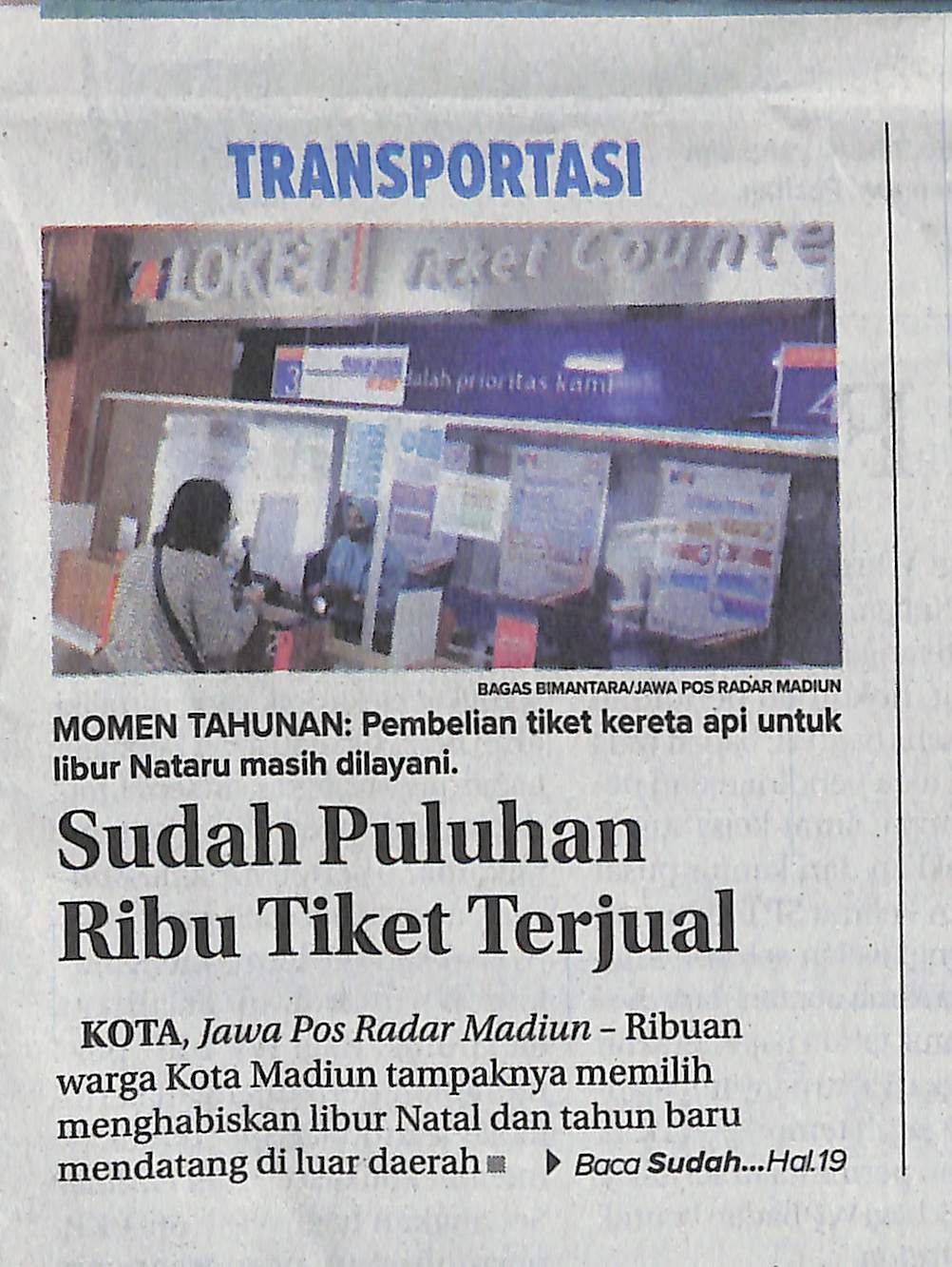Sudah Puluhan Ribu Tiket Terjual