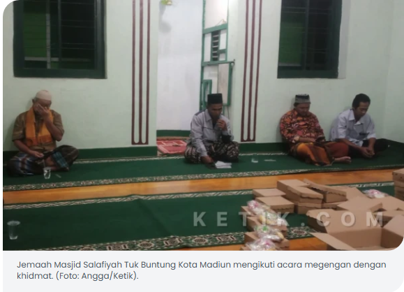 Sambut Ramadan 1447 H, Masjid Salafiyah Tuk Buntung Kota Madiun Gelar Tradisi Megengan