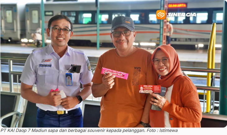 Momentum Imlek 2577 Kongzili, Pemesanan Tiket KAI Daop 7 Madiun Terus Bertambah