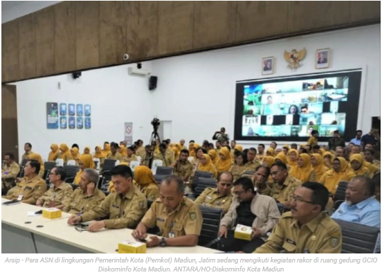 Pemkot Madiun: Waktu kerja ASN jadi 32,5 jam sepekan selama Ramadhan