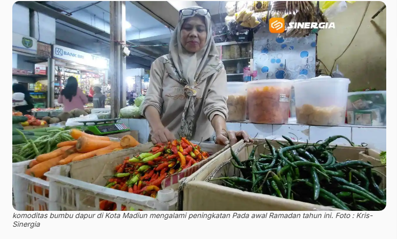 Harga Cabai Rawit di Kota Madiun Melejit, Tembus Rp 100 Ribu Lebih Per Kg