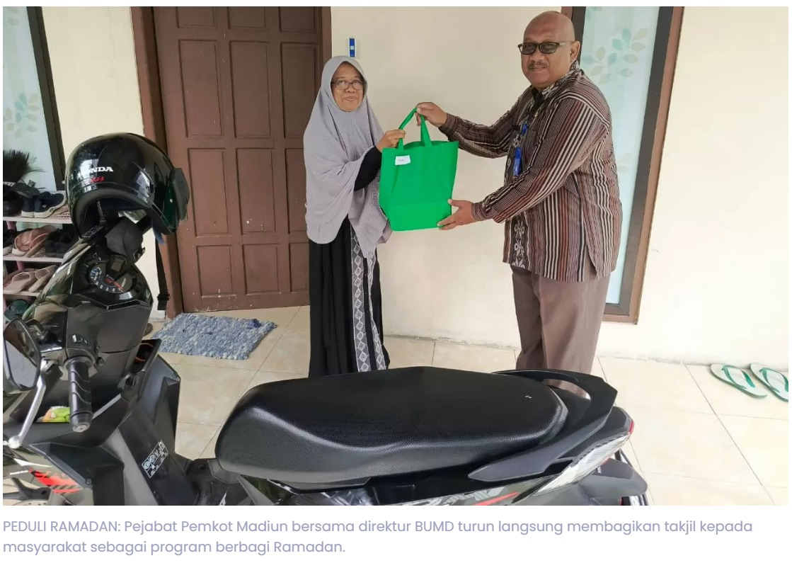 Pemkot Madiun Tiadakan Buka Bersama, OPD Wajib Turun Bagi Takjil ke Masyarakat