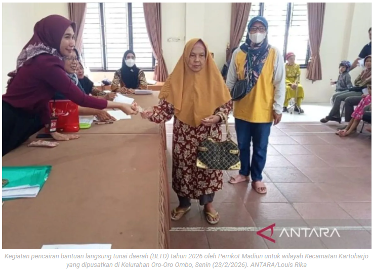 Pemkot Madiun salurkan BLTD bagi 2.104 keluarga penerima manfaat