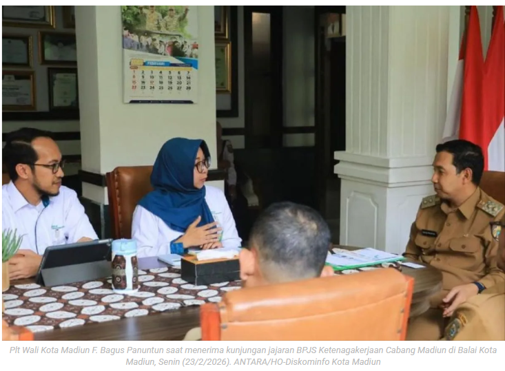 Pemkot Madiun percepat perlindungan BPJS TK bagi 11 ribu pekerja