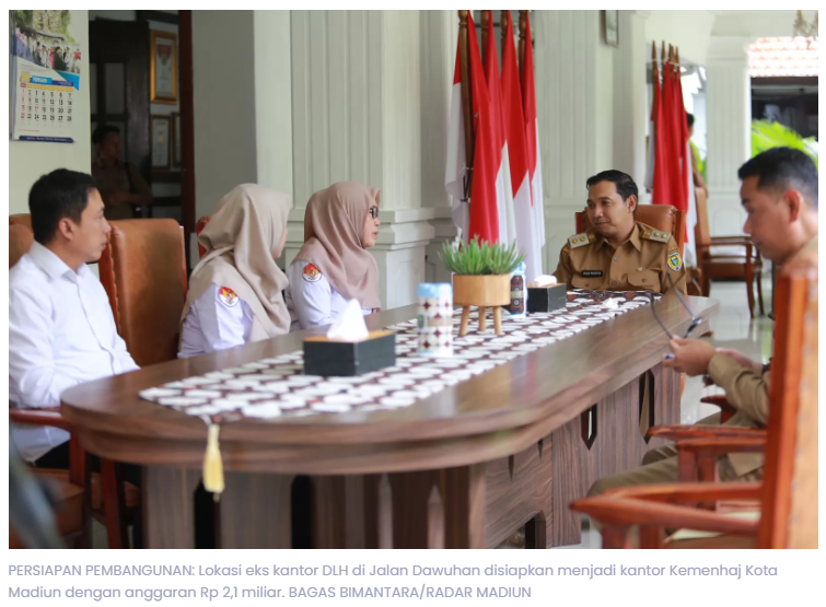 Kantor Kemenhaj Kota Madiun Segera Dibangun, Tinggal Tunggu Hibah Lahan Pemkot