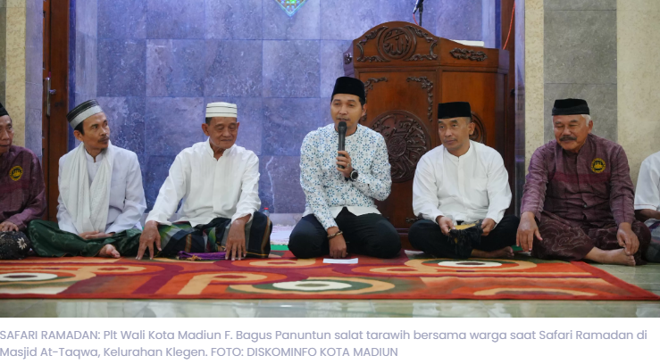 Keliling Masjid Selama Ramadan, Pemkot Madiun Salurkan Hibah dan Santunan