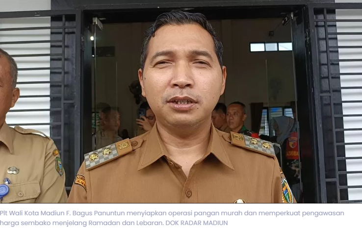 Jaga Stabilitas Harga Sembako, Pemkot Madiun Siapkan Operasi Pangan Murah Jelang Lebaran