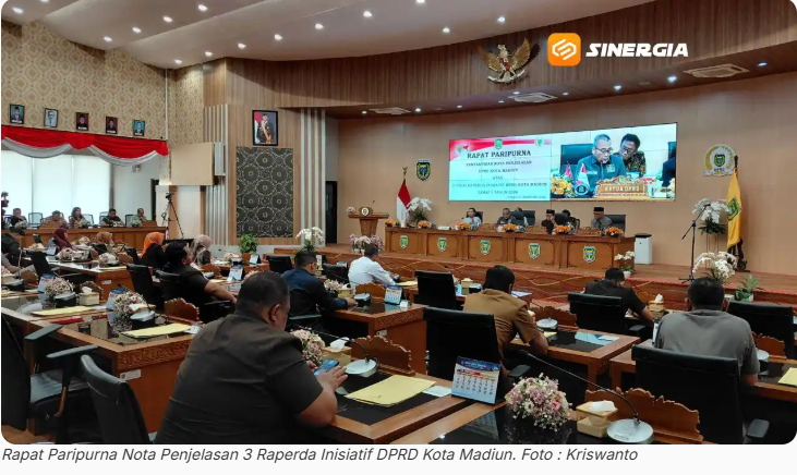 DPRD Kota Madiun Usulkan 3 Raperda Inisiatif 2026, Fokus Perlindungan Tenaga Kependidikan dan Banpol