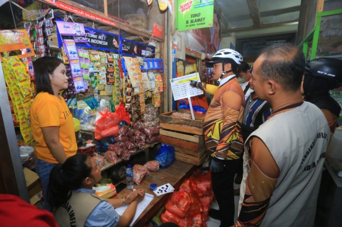 Wali Kota Maidi Sidak Pasar, Temukan Oknum Pedagang Mainkan Harg