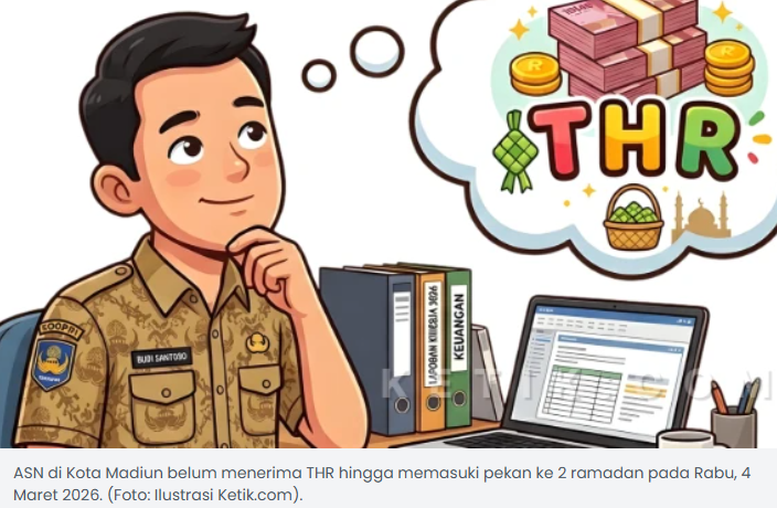 ASN Kota Madiun Belum Terima THR, Kapan Cair?