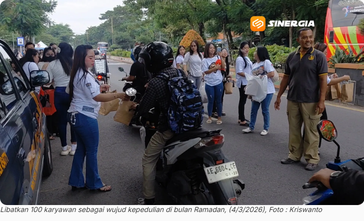 Radefa Karaoke Gelar Aksi Berbagi 1.500 Paket Takjil