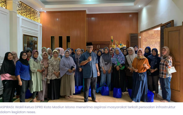 Reses DPRD Kota Madiun, Warga Soroti Drainase Permukiman dan Tebing Sungai