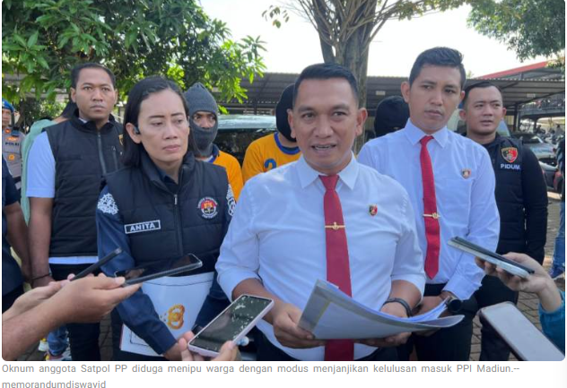 Oknum Satpol PP Madiun Tipu Warga Rp 150 Juta Modus PPI