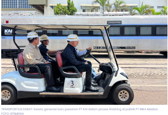 INKA Madiun Garap 612 Kereta New Generation Senilai Rp 5,8 Triliun, 37 Trainset Sudah Dikirim