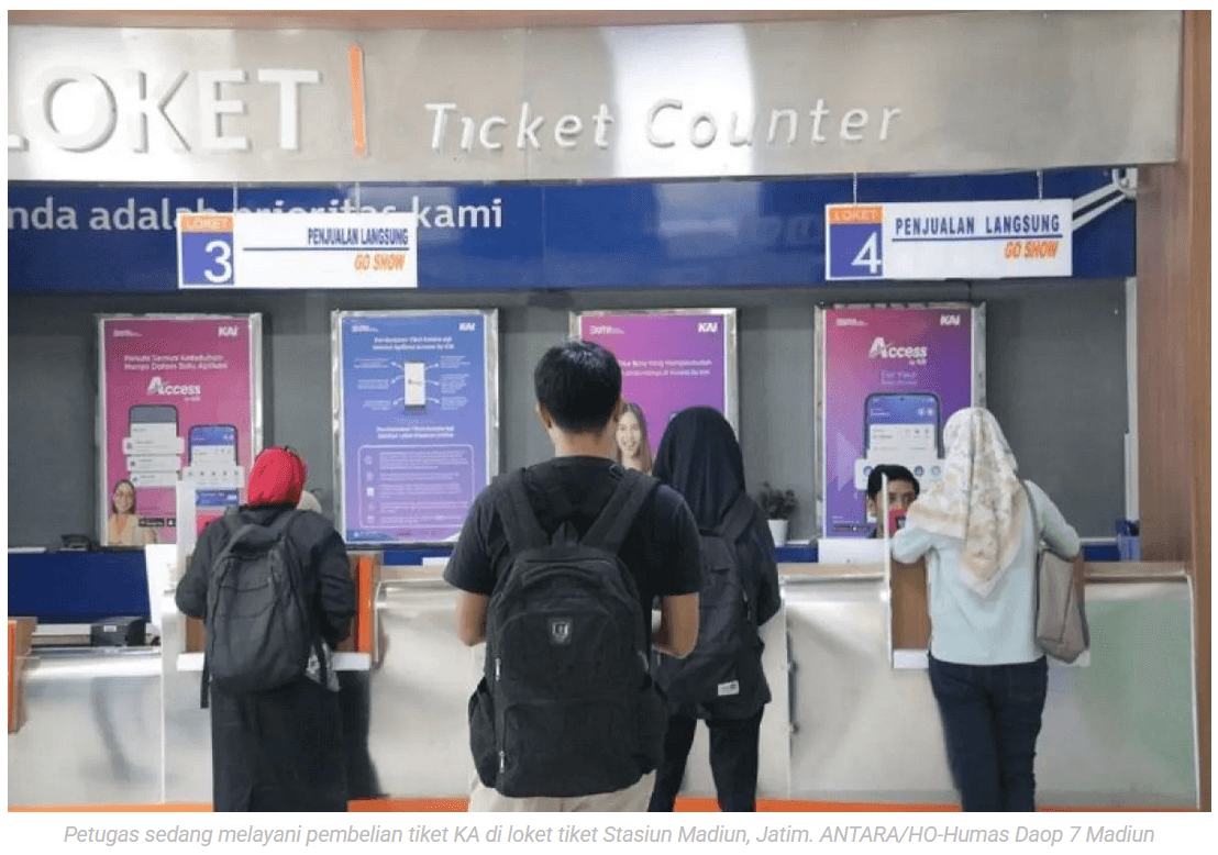 PT KAI hadirkan tiket murah mulai Rp150 ribu pada lebaran 2026
