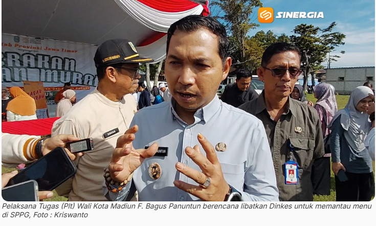 Kualitas dan Nilai Gizi Menu MBG Kerap Diprotes Warga, Ini Langkah Pemkot Madiun