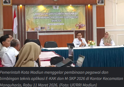Pemkot Madiun Gelar Pembinaan ASN, Lurah Diminta Lebih Turun ke Masyarakat