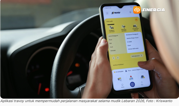 Mudik Lebaran 2026 Lebih Mudah! Jasa Marga Kenalkan Aplikasi Travoy untuk Pantau Lalu Lintas Tol Real-Time
