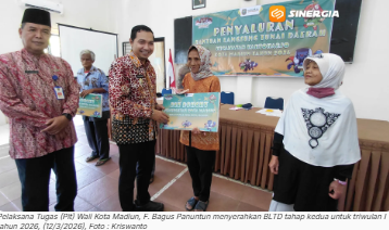 Jelang Lebaran 2026, Pemkot Madiun Salurkan BLTD dan BLT DBHCHT Triwulan I Tahap Kedua bagi 3.074 Warga