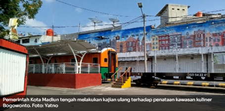 Pemkot Madiun, Kaji Ulang Penataan Kawasan Kuliner Bogowonto Dengan Mengusung, Konsep Bernuansa Sejarah