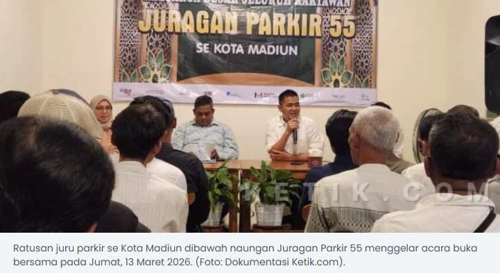 Bukber Ratusan Jukir Se-Kota Madiun, Pemkot Madiun Apresiasi Juragan Parkir 55