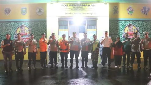 Cek Kesiapsiagaan Kapolres Madiun Kota Cek Pos Operasi Ketupat Semeru 2026