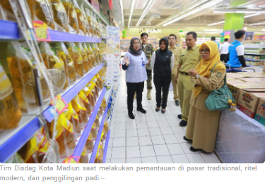 Jelang H-5 Lebaran, Disdag Kota Madiun Pastikan Stok Pangan Aman dan Harga Daging Melandai