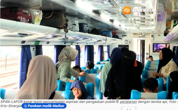 Penumpang Kereta Saat Mudik Wajib Tahu! KAI Daop 7 Madiun Buka Jalur Cepat Pengaduan