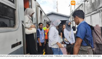 Lonjakan Penumpang Kereta Api Lebaran 2026 di Madiun Tembus 83 Ribu, Dipicu Libur Sekolah