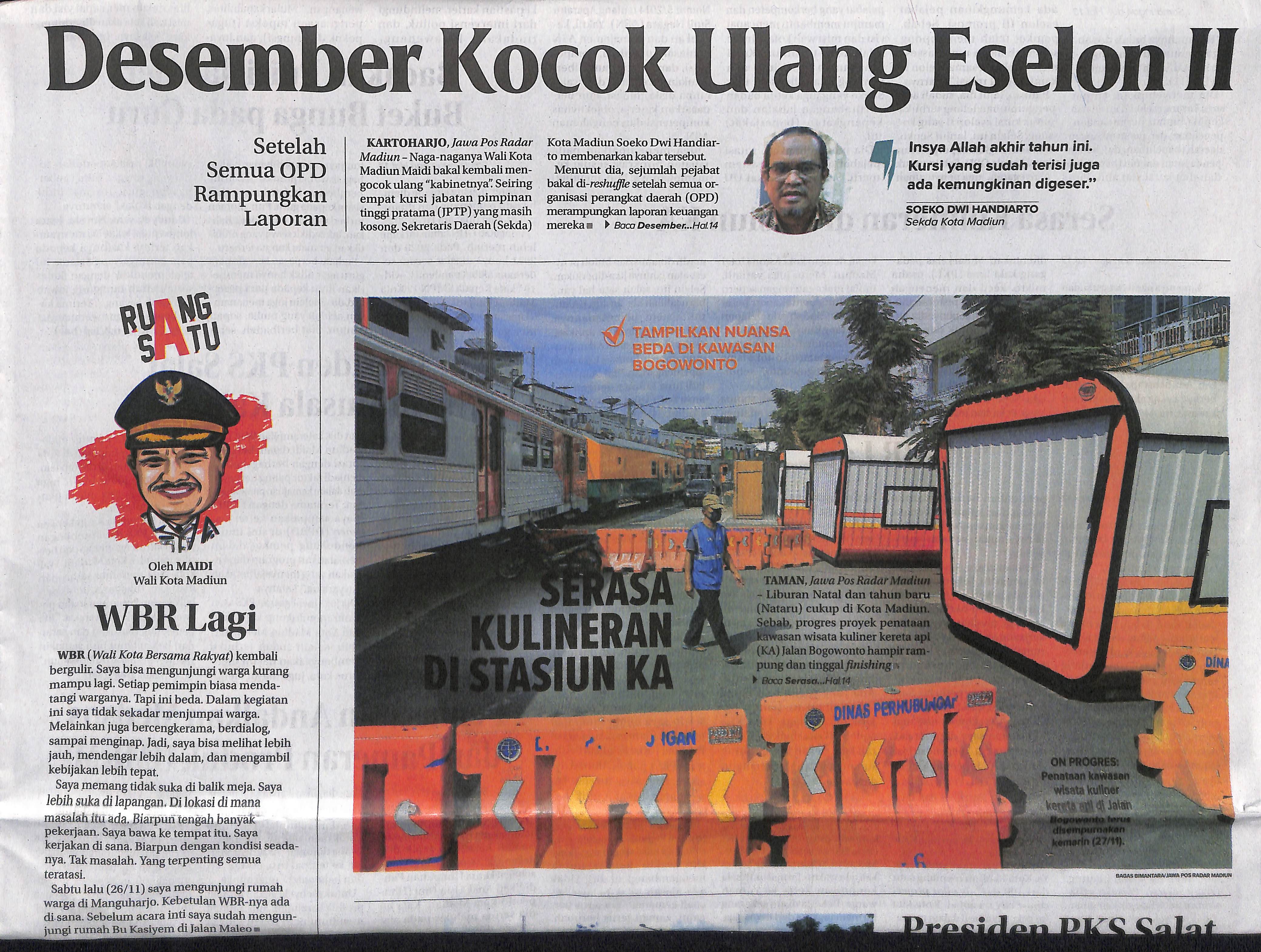 Desember Kocok Ulang Eselon II, Setelah Semua OPD Rampungkan Laporan