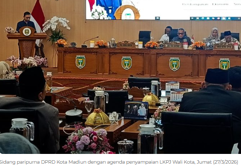 DPRD Kota Madiun Bentuk Pansus Cermati LKPJ Wali Kota