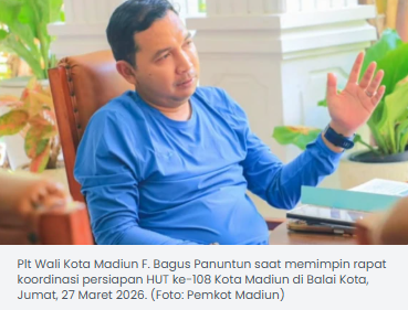 Perayaan HUT ke-108 Kota Madiun akan Utamakan Talenta Lokal, Beragam Konsep Disiapkan