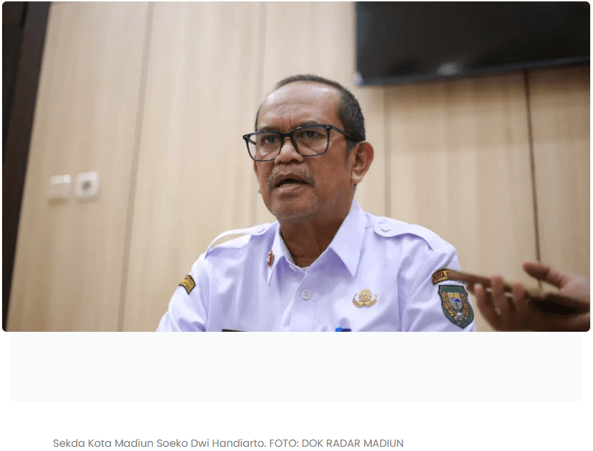 Hitung Kebutuhan Formasi ASN 2026, Pemkot Madiun Terapkan Konsep Zero Growth