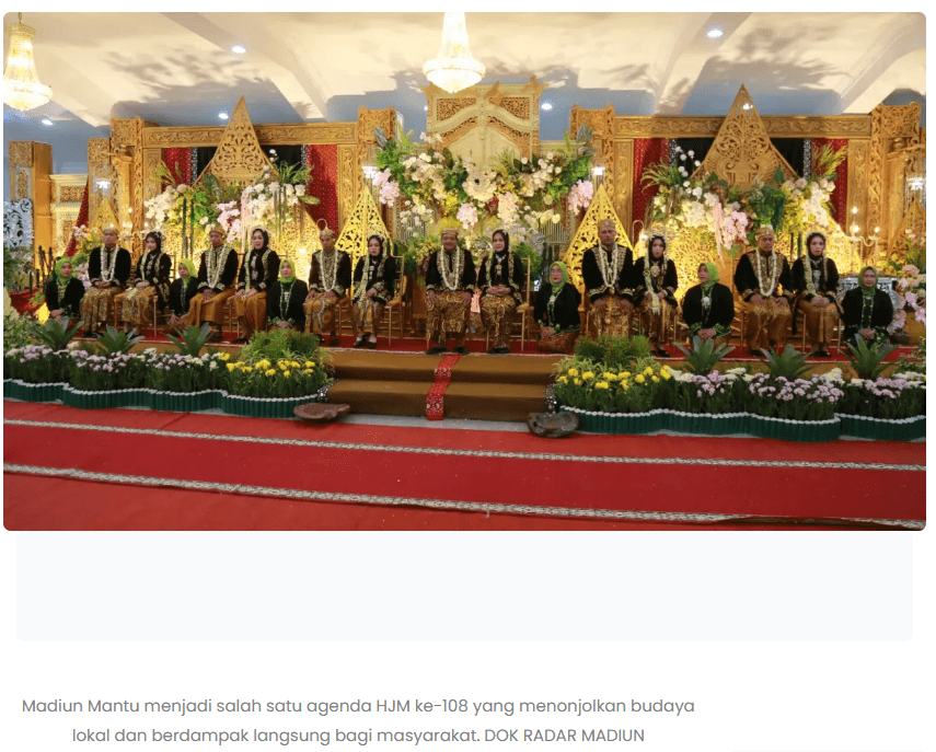 HJM ke-108 Madiun Tanpa Hura-Hura, Fokus Ekonomi Kreatif