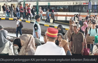 Hari Terakhir Masa Angkutan Lebaran, Daop 7 Madiun Layani Puluhan Ribu Pelanggan