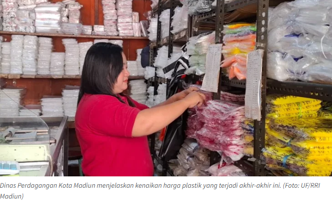 Disdag Kota Madiun Jelaskan Alasan Kenaikan Harga Plastik