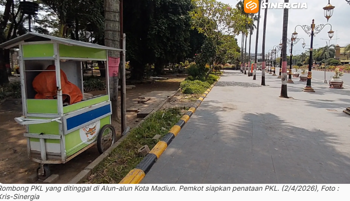 Penataan PKL Alun-Alun Kota Madiun, Pemkot Siapkan Relokasi ke Zona Selatan
