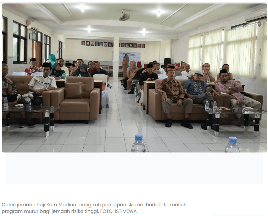 19 CJH Madiun Ikuti Murur, Kloter 22 Tanpa Skema Tanazul