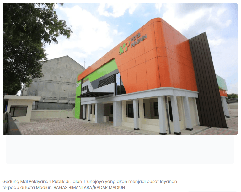 DPMPTSP Kota Madiun Segera Pindah ke MPP, 11 OPD Siapkan Layanan
